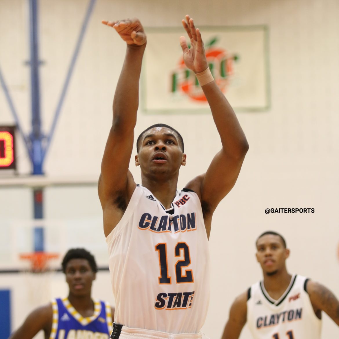 McRae Ties Program Record with Seven Threes as Clayton State Down