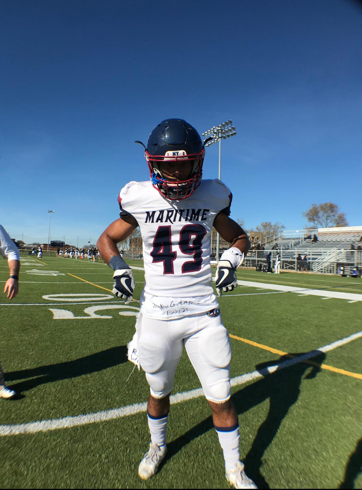 Maritime College’s Joshua Burris NFL Draft Interview with Joe Gaiter