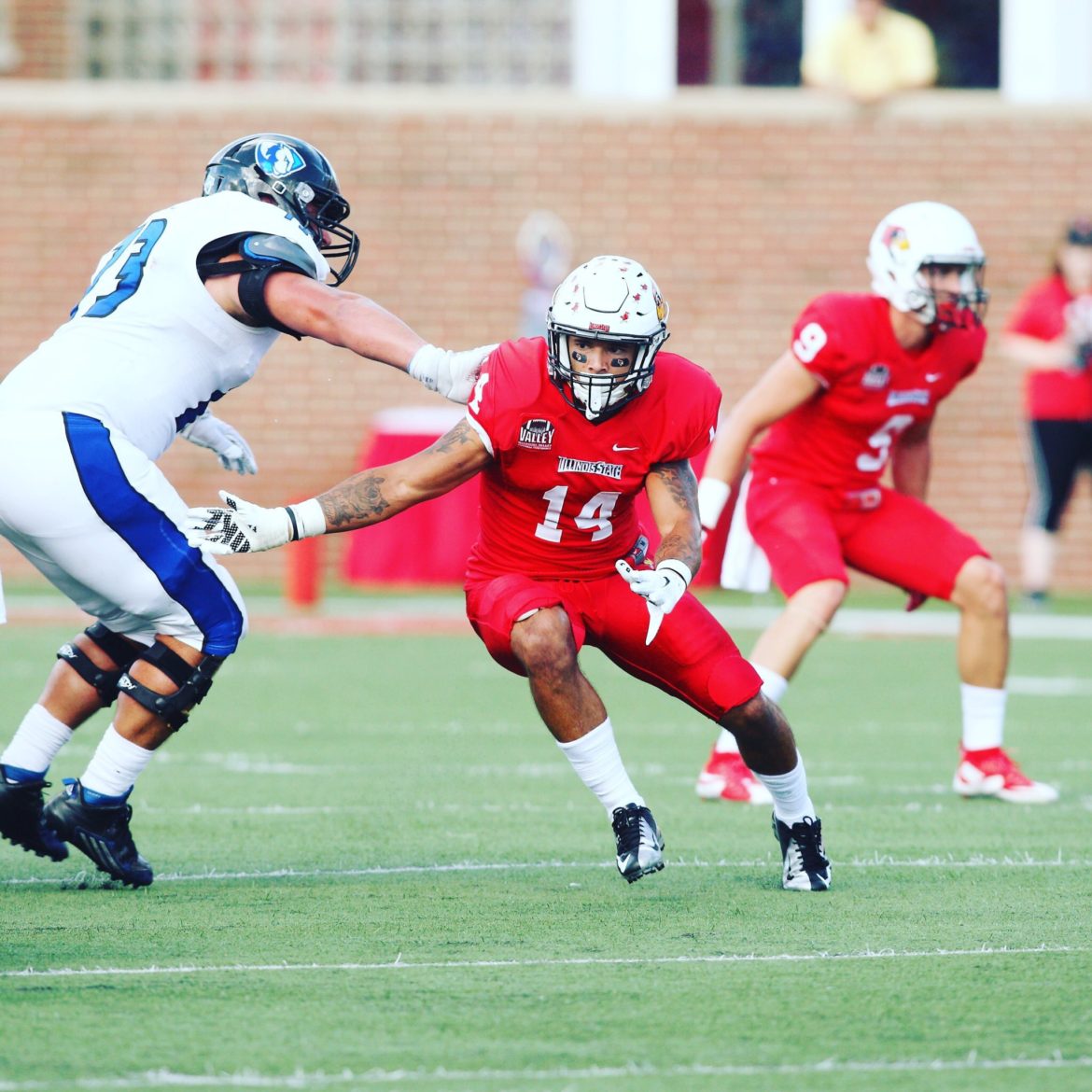 Illinois State Drashane Glass NFL Draft Interview with Joe Gaiter